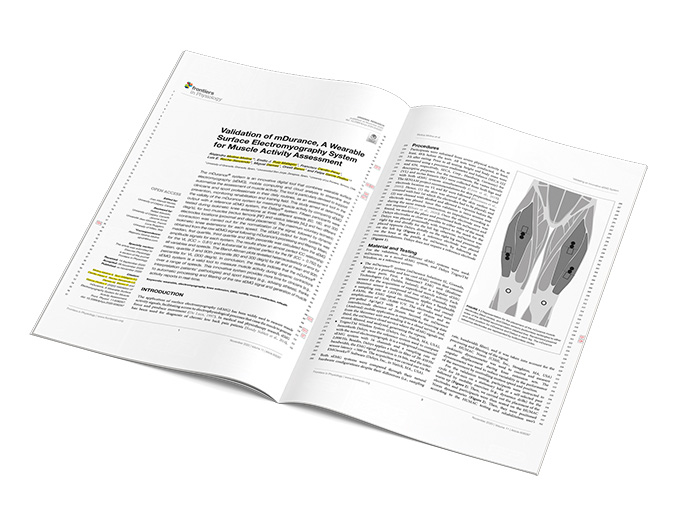 validación electromiografia mdurance