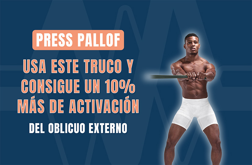 Press Pallof_Usa este truco y consigue un 10% más de activación del oblicuo externo